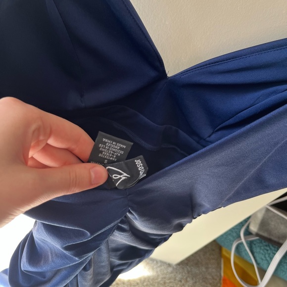 Navy blue Homecoming dress - Picture 3 of 7